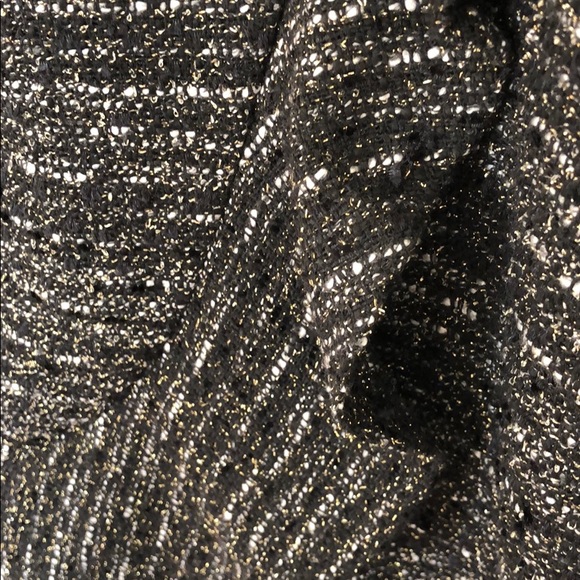 Nanette Lepore metallic tweed ruffle skirt - Picture 2 of 5